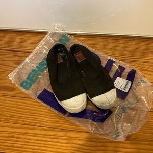 Bensimon Black Canvas Sneakers